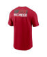 Фото #2 товара Men's Red Tampa Bay Buccaneers Team Incline T-shirt