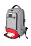 Фото #8 товара Urban Factory Mixee Edition Laptop Backpack 15.6" Grey - Unisex - 39.6 cm (15.6") - Notebook compartment - Fabric