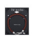 ფოტო #3 პროდუქტის Men's Stainless Steel Leather Bracelet