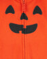 Baby Halloween Pumpkin Costume Hooded Jumpsuit 24M