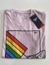 Reebok Pride Women's Graphic T-shirt Pink Size S NEW H42549