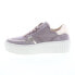 Фото #3 товара Gabor 33-202-10 Womens Purple Suede Lace Up Lifestyle Sneakers Shoes