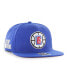 ფოტო #1 პროდუქტის Men's Royal LA Clippers Sure Shot Captain Snapback Hat