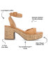 ფოტო #6 პროდუქტის Women's Eianna Platform Sandals
