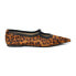 Matisse Fleur Leopard Mary Jane Womens Brown Flats Casual FLEUR-950