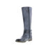 Roan by Bed Stu Gayla FR85814 Womens Gray Leather Zipper Knee High Boots 7