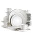 Фото #1 товара Parchment 40 Pc. Dinnerware Set, Service for 8