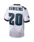 Фото #4 товара Men's Brian Dawkins White Philadelphia Eagles 2004 Authentic Throwback Retired Player Jersey