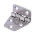 EUROMARINE Stainless Steel Semi Hexagonal Hinge 2 Units