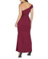 Фото #2 товара Women's Party One Shoulder Rouched Maxi Dress