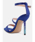 ფოტო #2 პროდუქტის Women's Lawsuit Ankle Strap Fantasy Heel Sandals