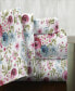 Фото #1 товара Rose Floral Superior Weight Cotton Flannel Sheet Set, Twin