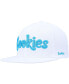 Clothing Men's White Original Logo Snapback Hat