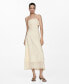 ფოტო #1 პროდუქტის Women's Side Slits Embroidered Dress