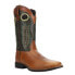 Фото #2 товара Roper James Embroidered Square Toe Cowboy Mens Brown Casual Boots 09-020-0904-3