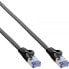 Фото #1 товара InLine Flat Patch Cable U/FTP Cat.6A black 10m