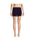 Фото #2 товара Шорты для плавания женские Lands' End 3" Quick Dry Elastic Waist Board Shorts Swim Cover-up Shorts with Panty