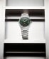 ფოტო #7 პროდუქტის Men's Swiss Automatic Highlife COSC Stainless Steel Bracelet Watch 39mm