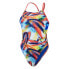 Фото #3 товара SPEEDO Allover Digital Lattice Tie-Back Swimsuit