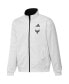 ფოტო #4 პროდუქტის Men's Black and White D.C. United 2023 On-Field Anthem Full-Zip Reversible Team Jacket