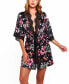 Women's Floral Laced Trimmed Wrap