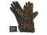 Фото #2 товара Burberry Prorsum Black Jenny Leopard-print Calf Hair Gloves Sz 6.5 $698