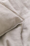 Linen-blend Twin Duvet Cover Set