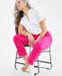 Фото #7 товара Джинсы женские Style & Co. с высокой талией и принтом, с закатанными краями, модель Capri Jeans, созданные для Macy's.