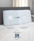 Фото #2 товара Arctic Gusset Gel-Infused Memory Foam Pillow with Cool Coat Technology - King
