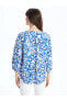Фото #5 товара LCW Kaçık Yaka Desenli Oversize Kadın Bluz