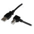 Фото #5 товара StarTech.com 3m USB 2.0 A to Right Angle B Cable - M/M - 3 m - USB A - USB B - USB 2.0 - Black