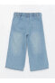 Фото #3 товара LCW baby Beli Lastikli Basic Kız Bebek Jean Pantolon