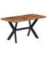 Dining Table 55.1"x27.6"x29.5" Solid Sheesham Wood