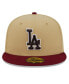 Men's Vegas Gold, Cardinal Los Angeles Dodgers 59FIFTY Fitted Hat