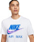 Фото #3 товара Men's Sportswear Athletic-Fit Air Max Logo Graphic T-Shirt
