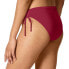 Roxy Women's Standard Solid Beach Classics Full Bikini Bottom, Tibetan RED, XL