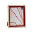 Фото рамка Стеклянный Красный Деревянный Коричневый Пластик (24 x 2 x 29 cm) (6 штук)
