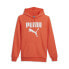Фото #1 товара Puma Framed Up Hoodie Mens Orange Casual Outerwear 67807360