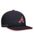 ფოტო #2 პროდუქტის Men's Navy Atlanta Braves Primetime Pro Performance Snapback Hat