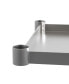 Фото #9 товара Under Shelf For Kitchen Prep And Work Tables - Adjustable Galvanized Lower Shelf For Stainless Steel Tables