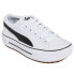 Фото #2 товара Puma Kaia Platform Womens White Sneakers Casual Shoes 38380401