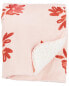 Фото #3 товара Baby Plush Floral Blanket One Size