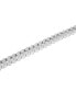ფოტო #3 პროდუქტის Men's Diamond Curb Link Bracelet (1 ct. t.w.) in Sterling Silver