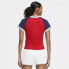Фото #4 товара Футболка спортивная Nike для женщин Теннис Синий Красный