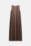 VOLUMINOUS MIDI DRESS