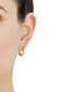 ფოტო #2 პროდუქტის Polished Tube Hoop Earrings, 30mm, Created for Macy's