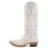 Фото #5 товара Ferrini Scarlett Embroidery Snip Toe Cowboy Womens White Dress Boots 8426119