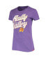 Women's Heathered Purple Phoenix Suns Rally the Valley Davis T-shirt