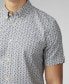 Фото #6 товара Рубашка мужская Ben Sherman с коротким рукавом в геометрическом стиле