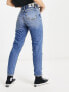 Фото #5 товара Calvin Klein Jeans mom jeans in mid wash